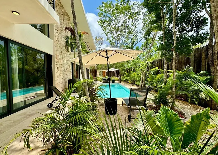 Casa Laak, Luxury Villa, 5 Bedroom 7 Bt, Heated Pool Tulum