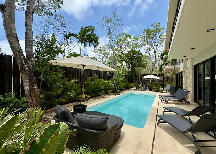 Casa Laak, Luxury Villa, 5 Bedroom 7 Bt, Heated Pool * Tulum